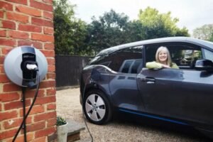 electric vehicle charging point installation